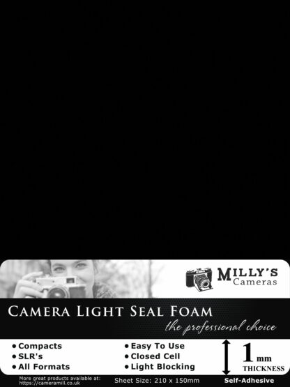 Closed-Cell-Camera-Light-Seal-Sheet-1mm-Millys-Cameras