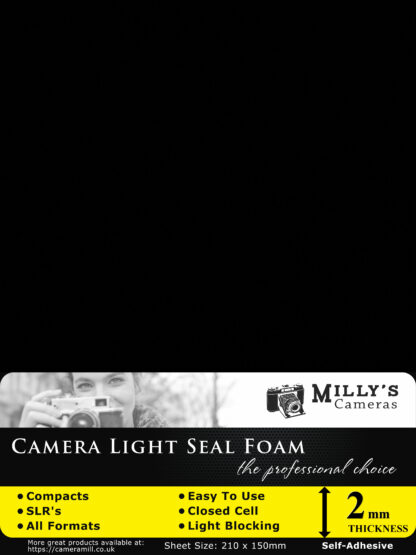 Closed-Cell-Camera-Light-Seal-Sheet-2mm-Millys-Cameras