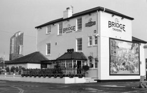 Bridge Tavern - Old Portsmouth black and white film - Millys Cameras