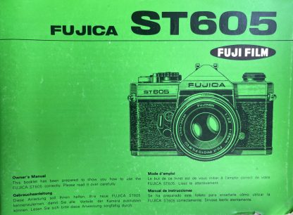 Fujica ST605 User manual