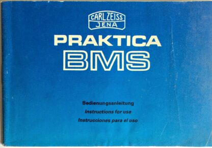 Praktica BMS Instructions for use