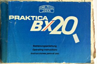 Praktica BX20 Instructions