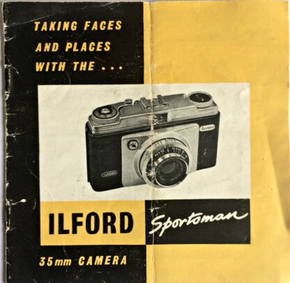 Ilford Sportsman Film Camera Instruction Manual