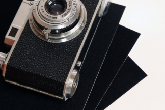 Jet Black Film Camera Light Seal Flock Material from Millys Cameras