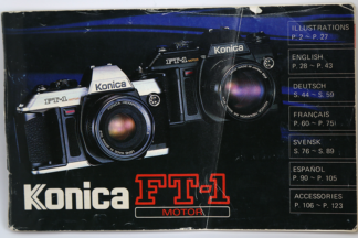 Camera Manuals