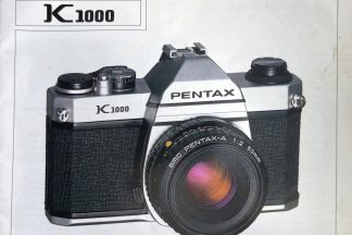 Pentax K1000 User Manual
