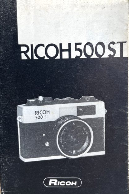 Ricoh 500 ST User Manual
