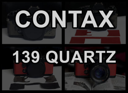 Contax 139 Quartz pre-cut covers - Milly's Cameras