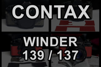 Contax winder 139 - 137 pre-cut covers - Milly's Cameras