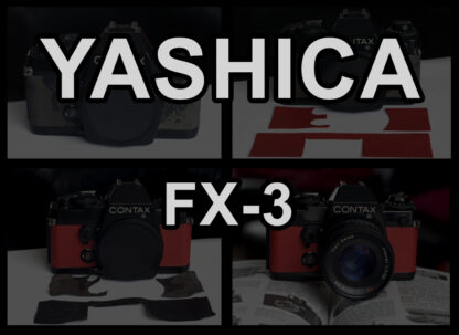 Yashica FX-3 pre-cut covers - Milly's Cameras
