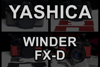 Yashica winder FX-D pre-cut covers - Milly's Cameras
